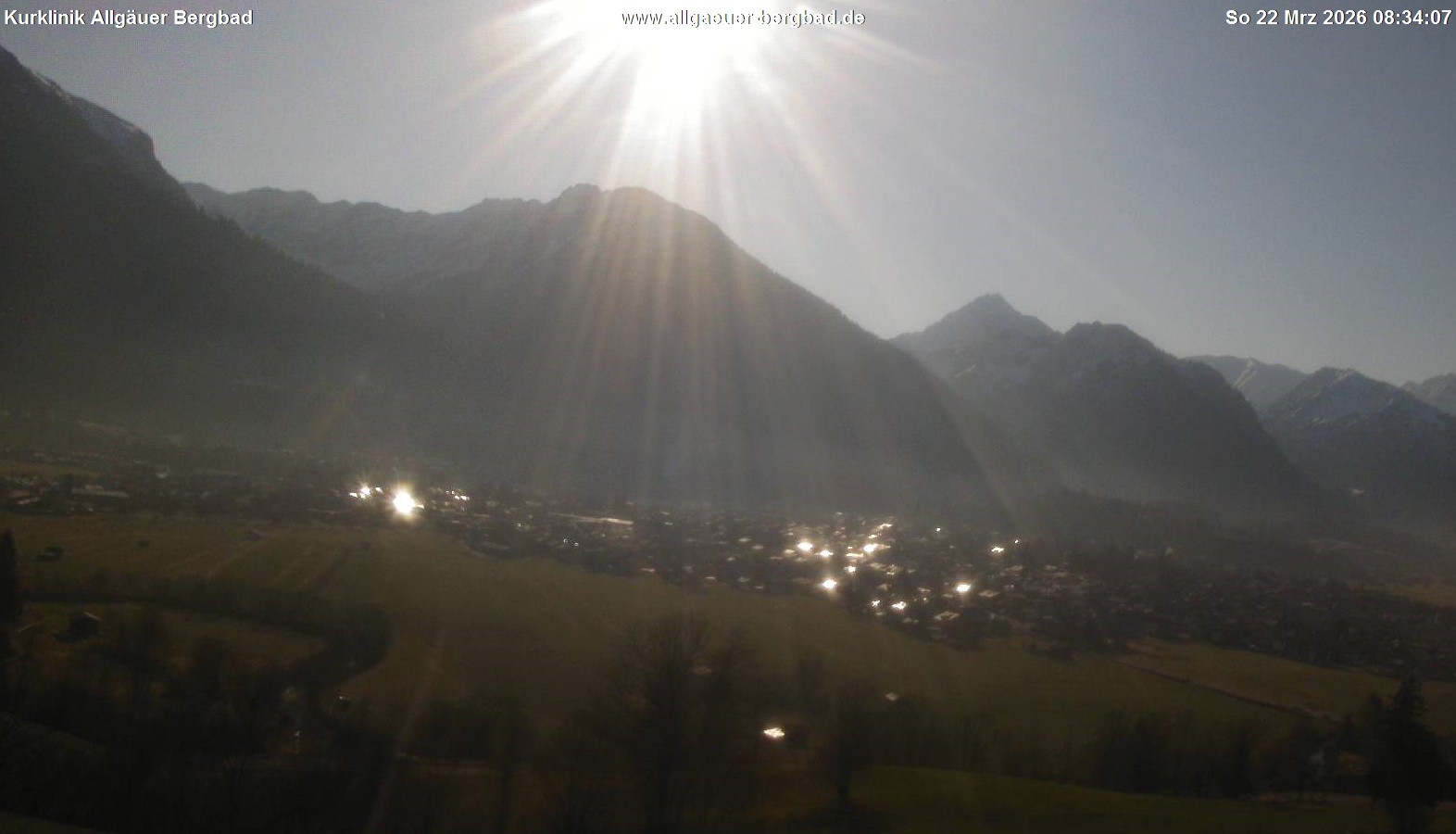 Archived image Webcam Oberstdorf Wellness Clinic