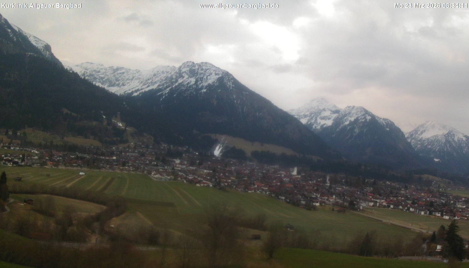 Archived image Webcam Oberstdorf Wellness Clinic