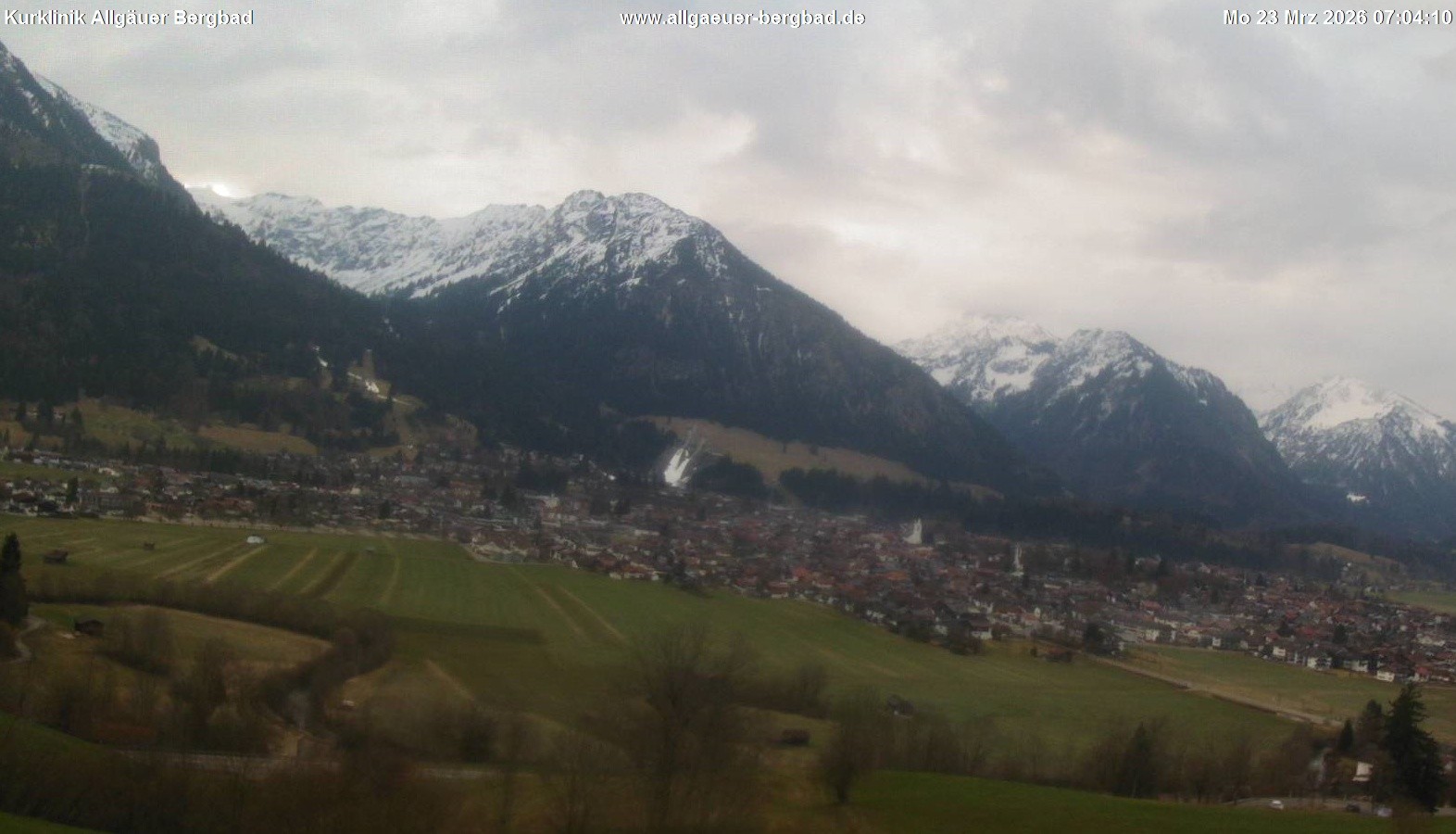 Archived image Webcam Oberstdorf Wellness Clinic