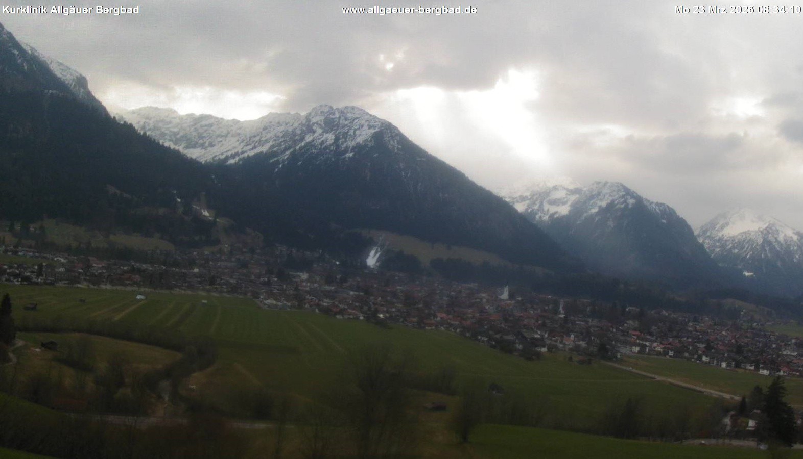 Archived image Webcam Oberstdorf Wellness Clinic
