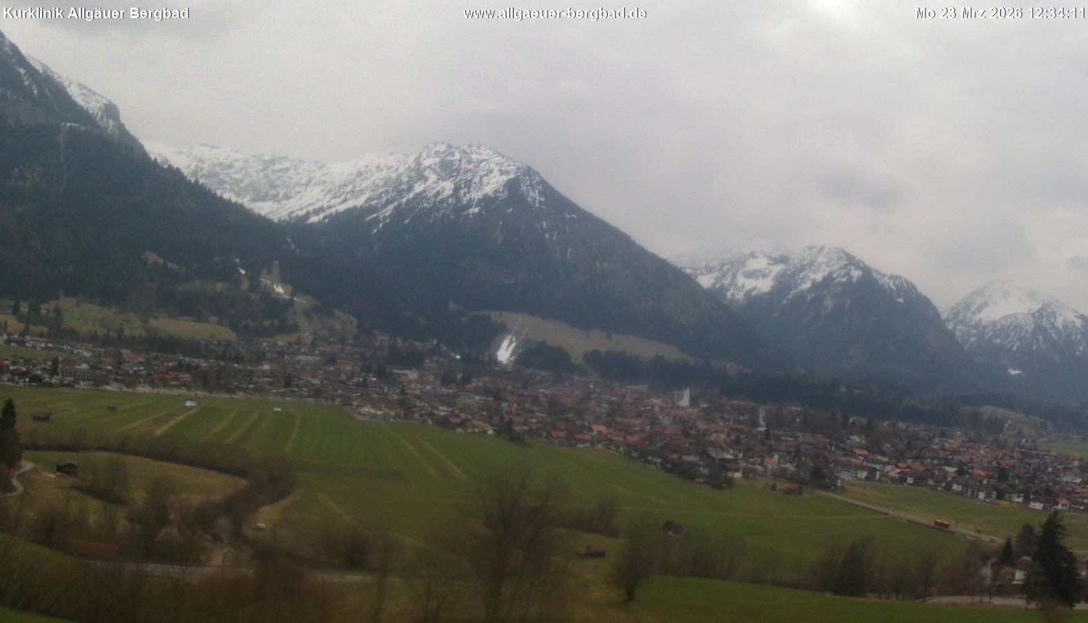 Archived image Webcam Oberstdorf Wellness Clinic