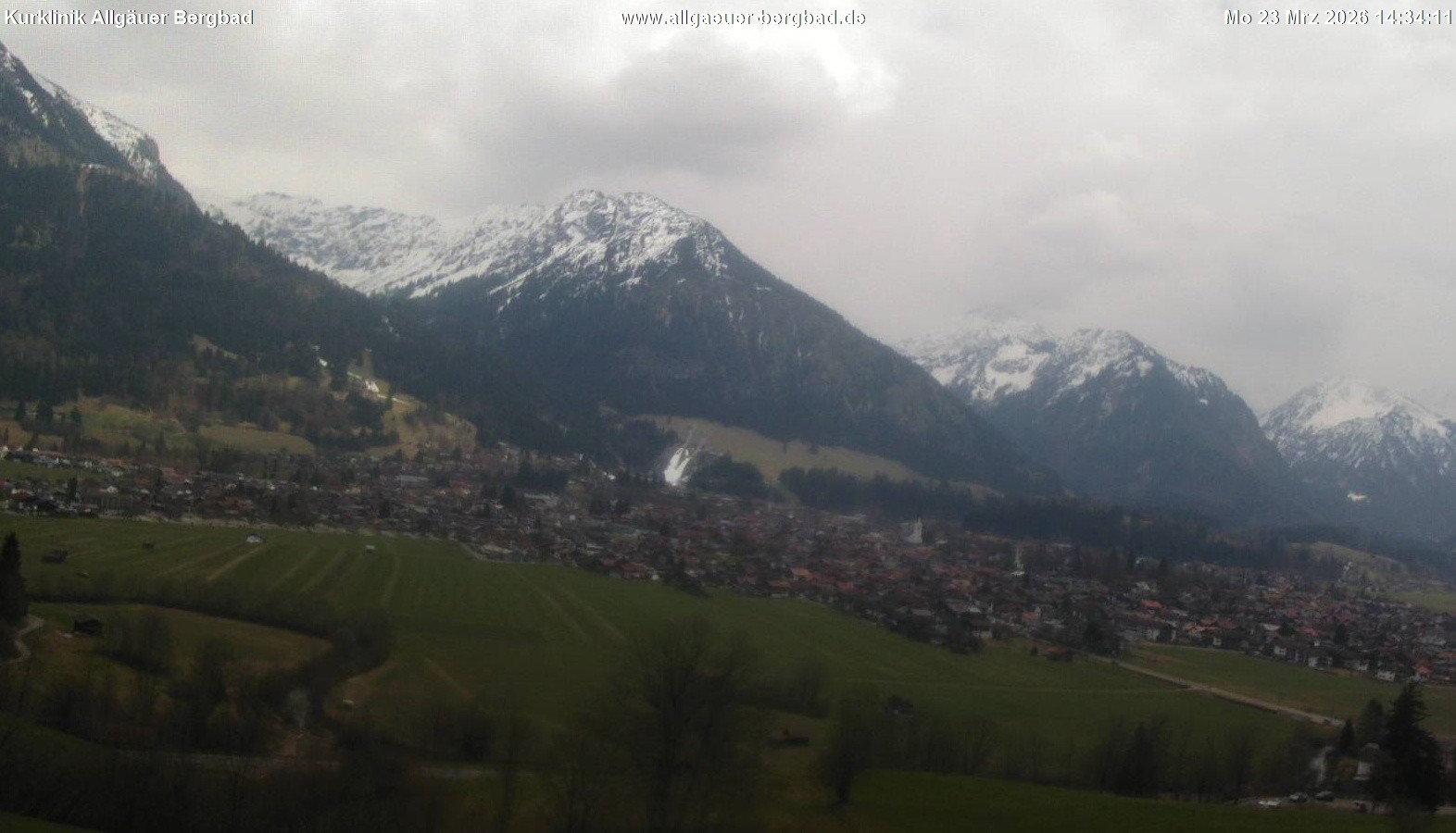 Archived image Webcam Oberstdorf Wellness Clinic