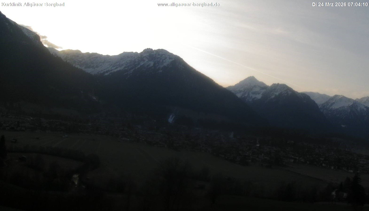 Archived image Webcam Oberstdorf Wellness Clinic
