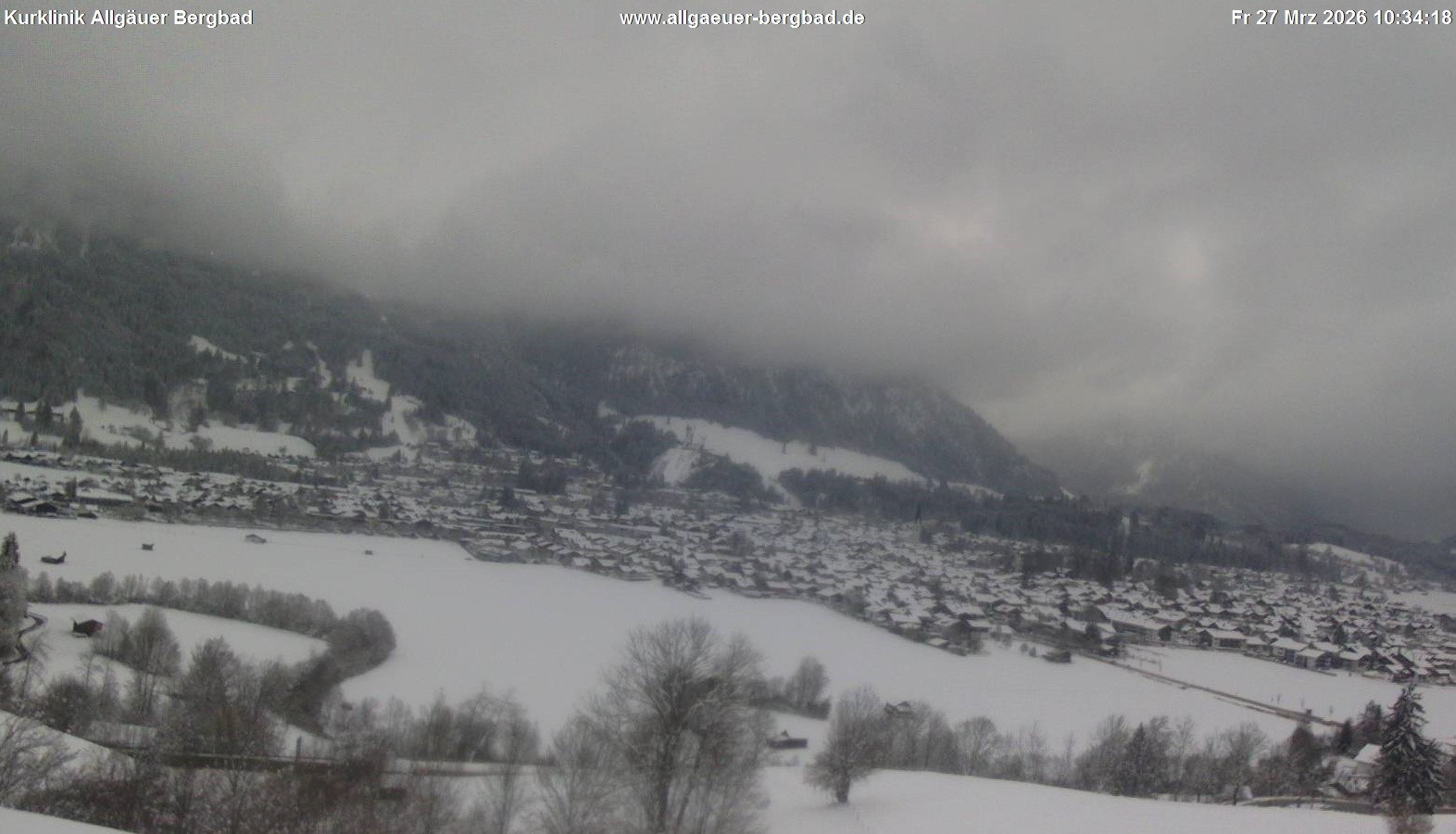 Archived image Webcam Oberstdorf Wellness Clinic