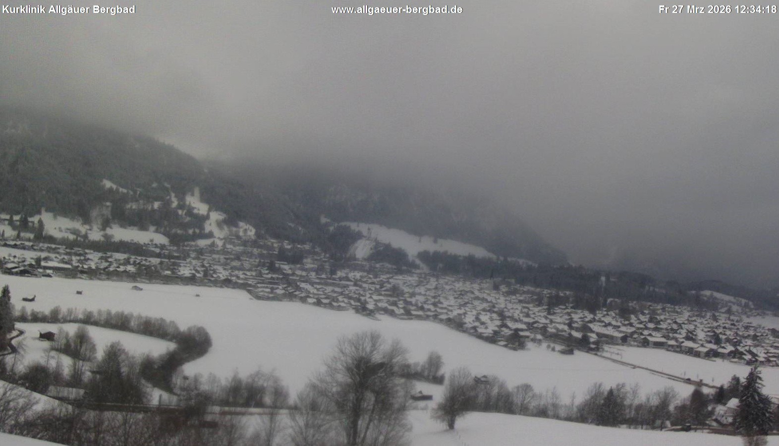 Archived image Webcam Oberstdorf Wellness Clinic