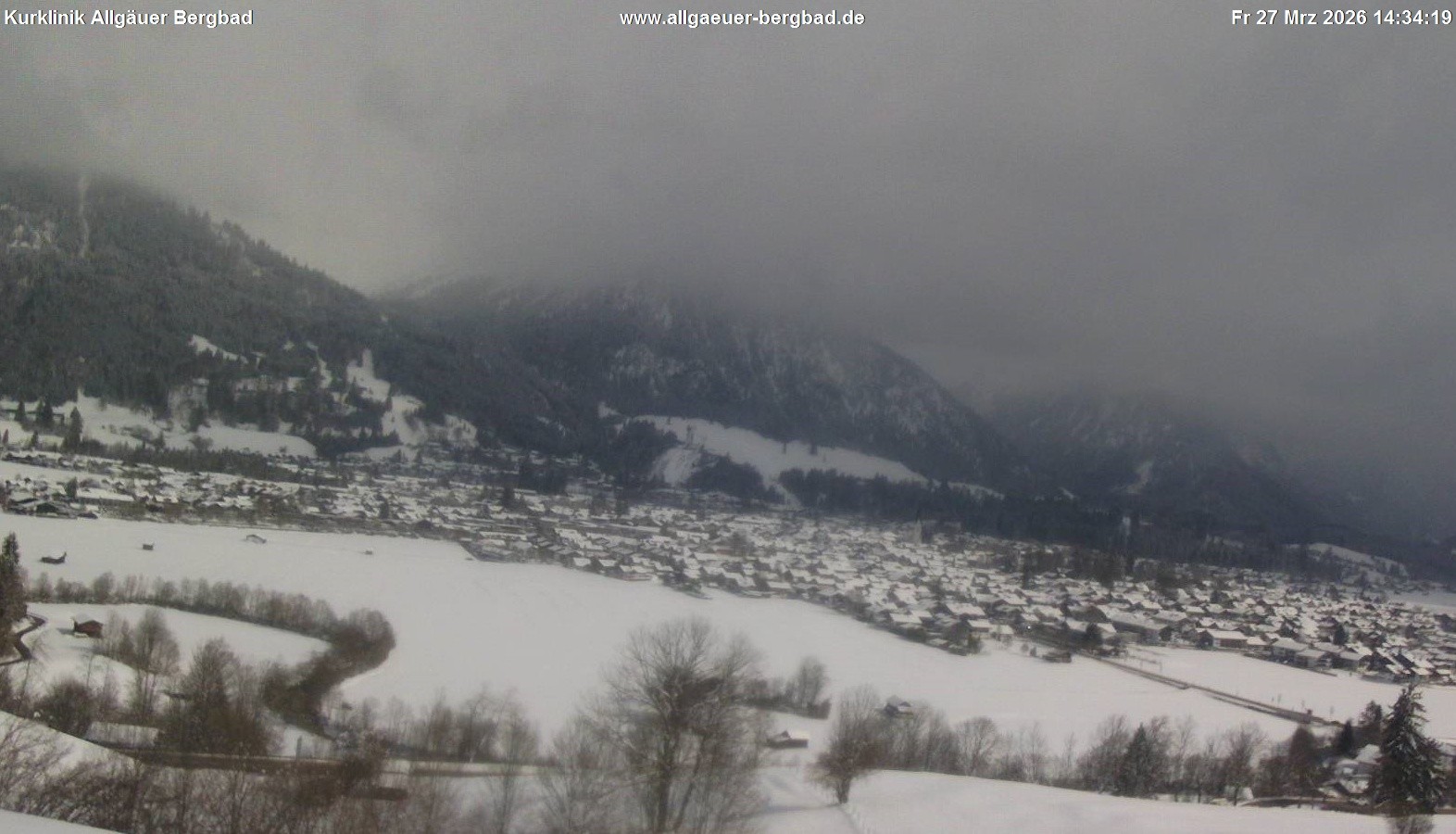 Archived image Webcam Oberstdorf Wellness Clinic