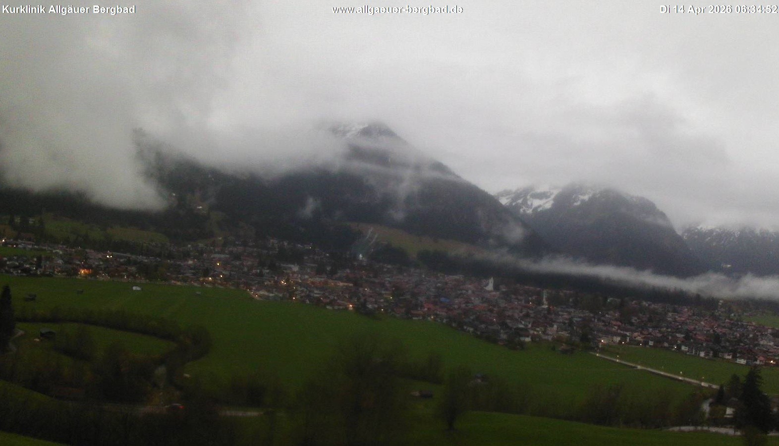 Archived image Webcam Oberstdorf Wellness Clinic