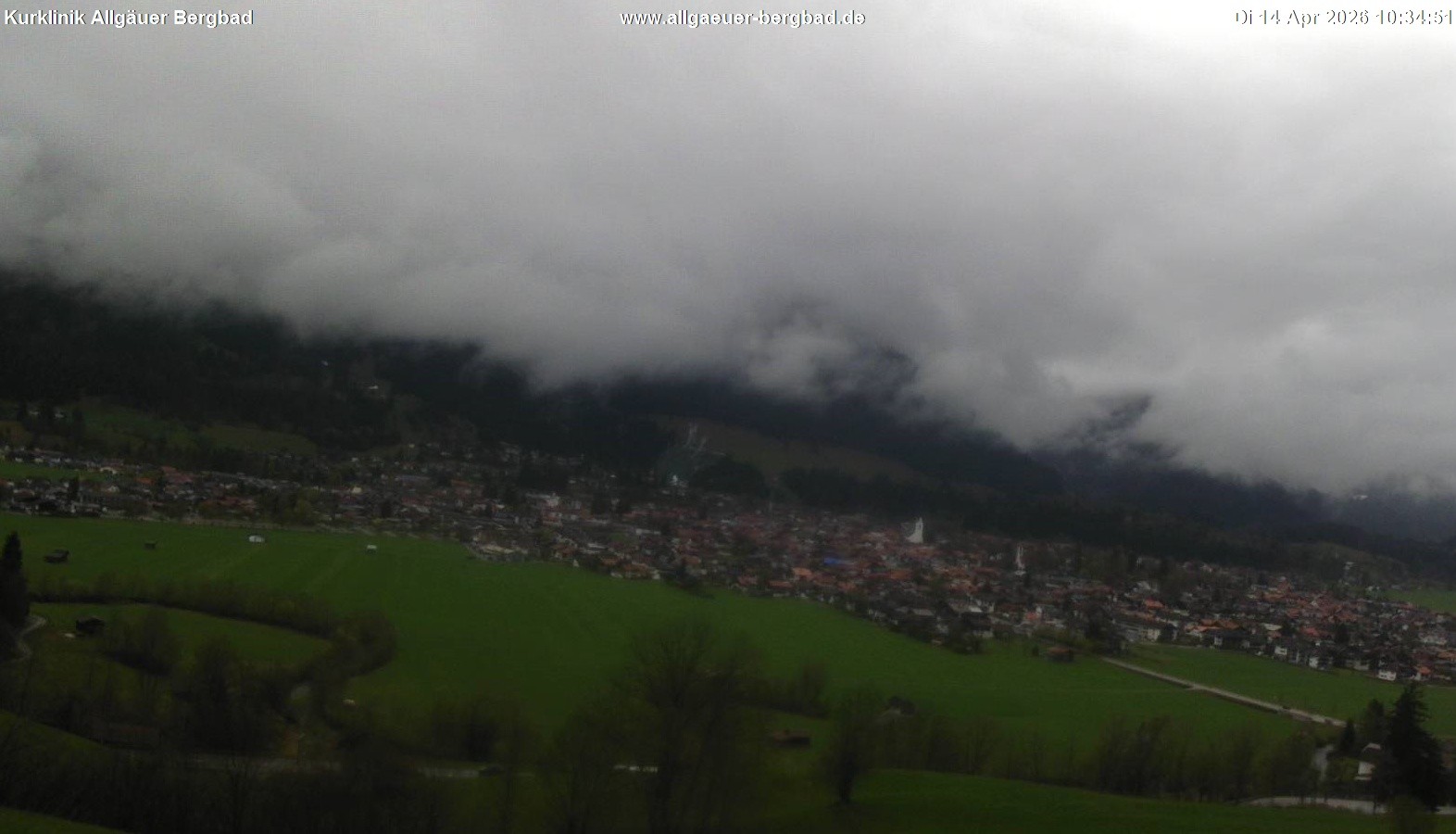 Archived image Webcam Oberstdorf Wellness Clinic