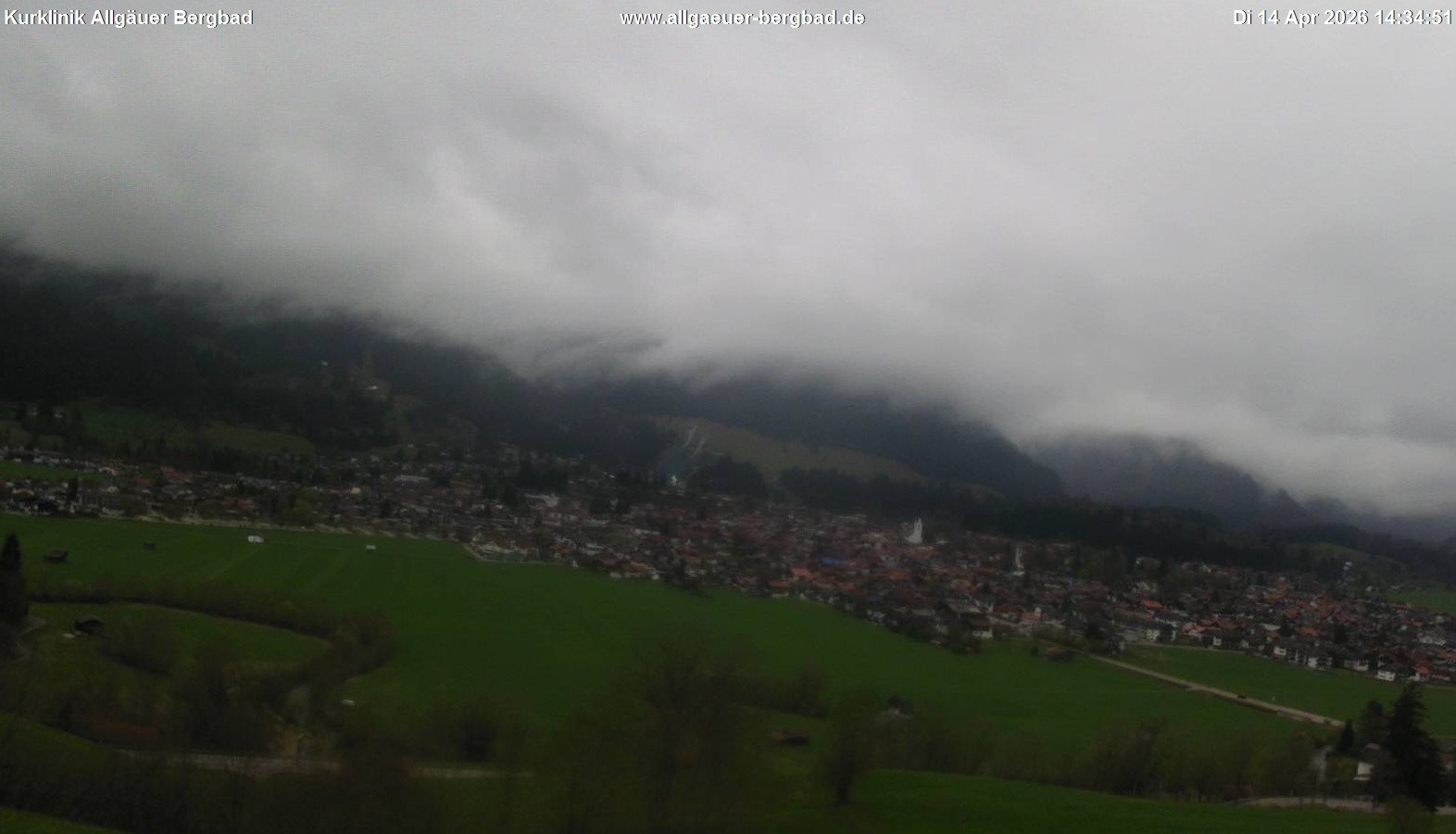 Archived image Webcam Oberstdorf Wellness Clinic