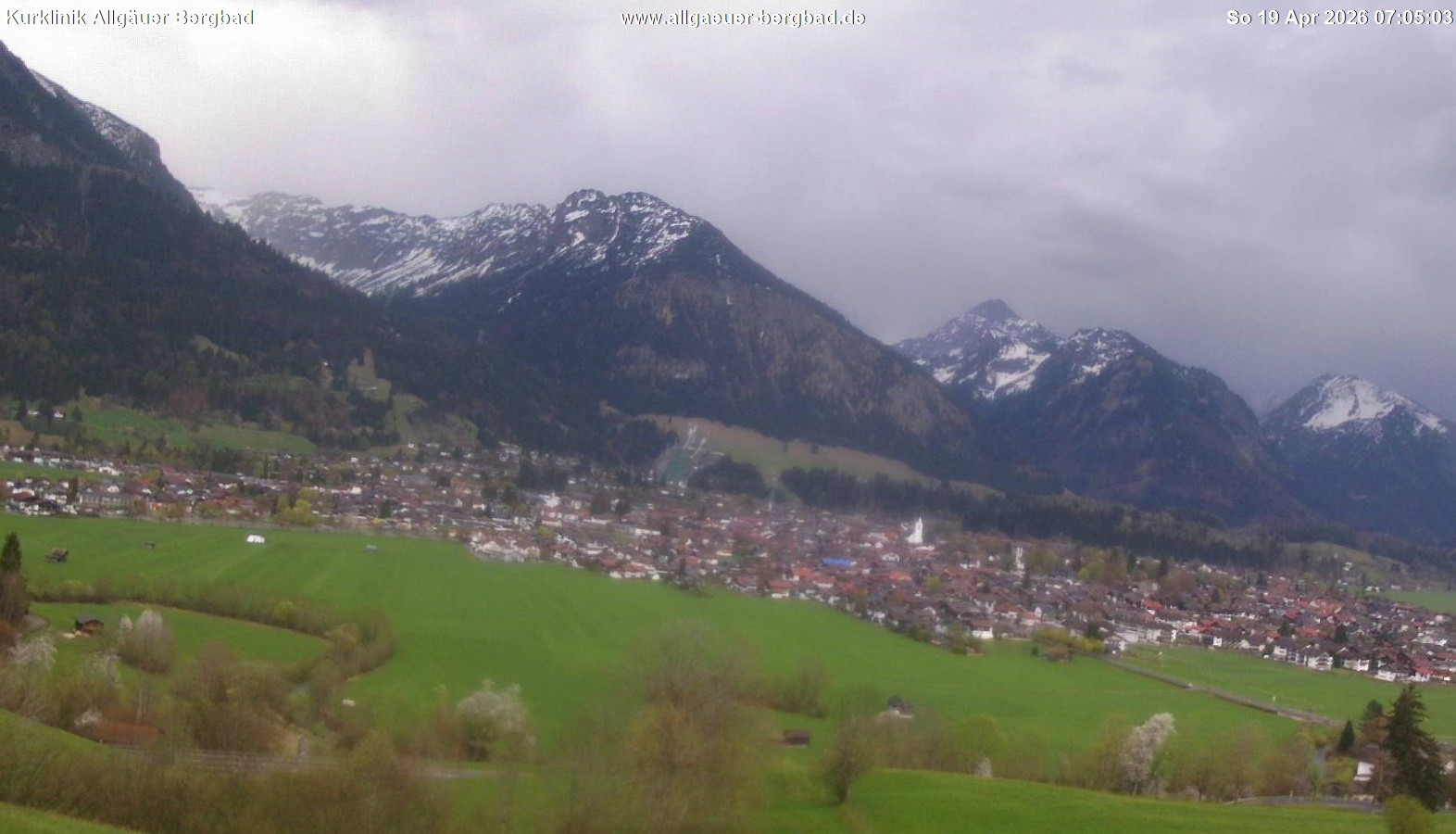 Archiv Foto Webcam Allgäuer Bergbad