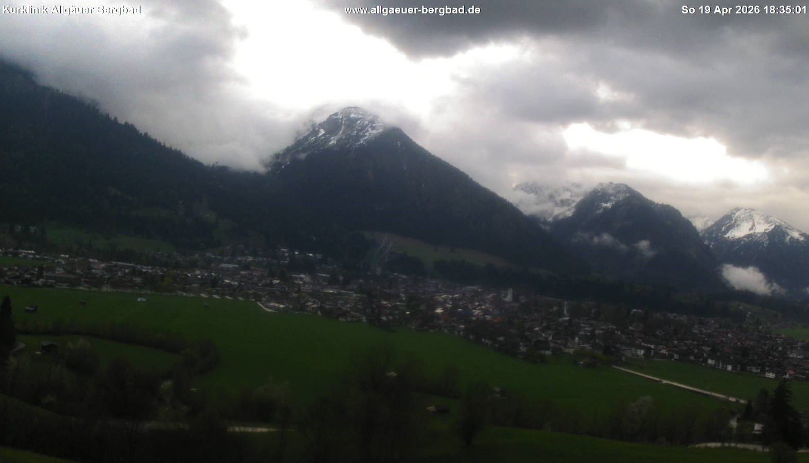 Archiv Foto Webcam Allgäuer Bergbad