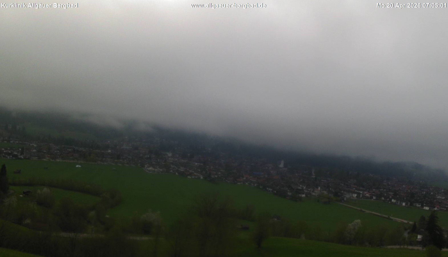 Archived image Webcam Oberstdorf Wellness Clinic