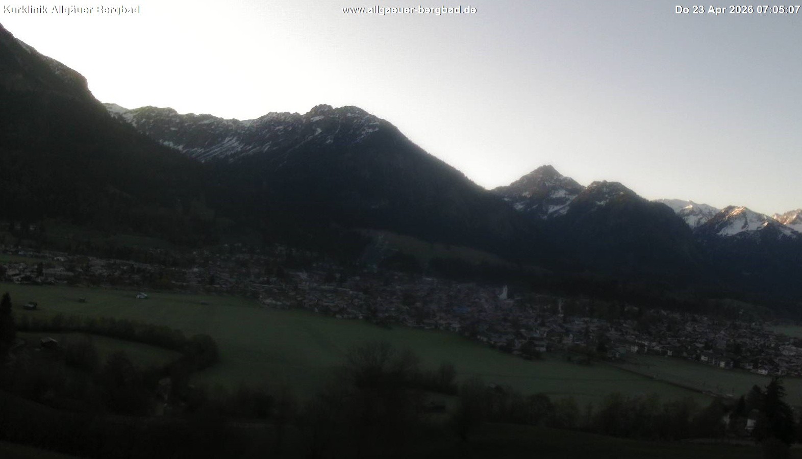 Archiv Foto Webcam Allgäuer Bergbad