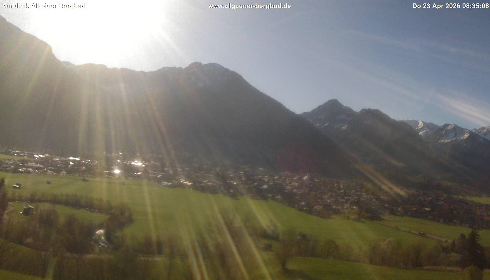 Archiv Foto Webcam Allgäuer Bergbad