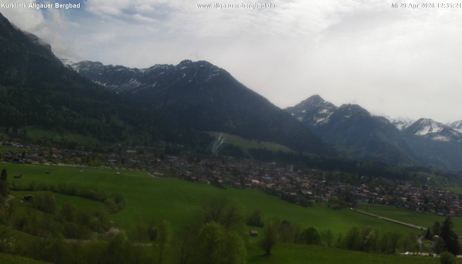 Archived image Webcam Oberstdorf Wellness Clinic