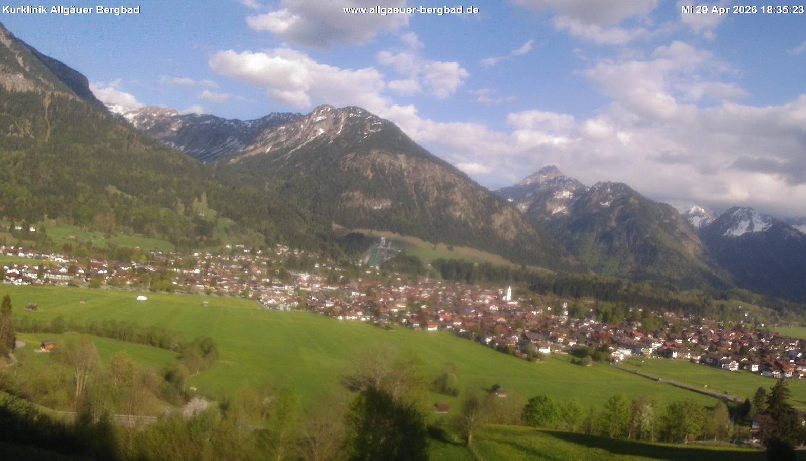 Archiv Foto Webcam Allgäuer Bergbad