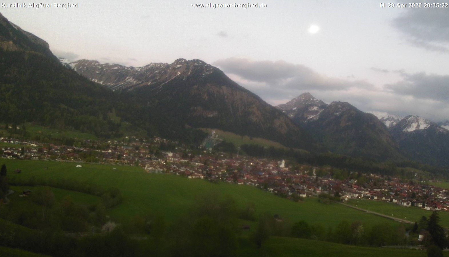 Archiv Foto Webcam Allgäuer Bergbad