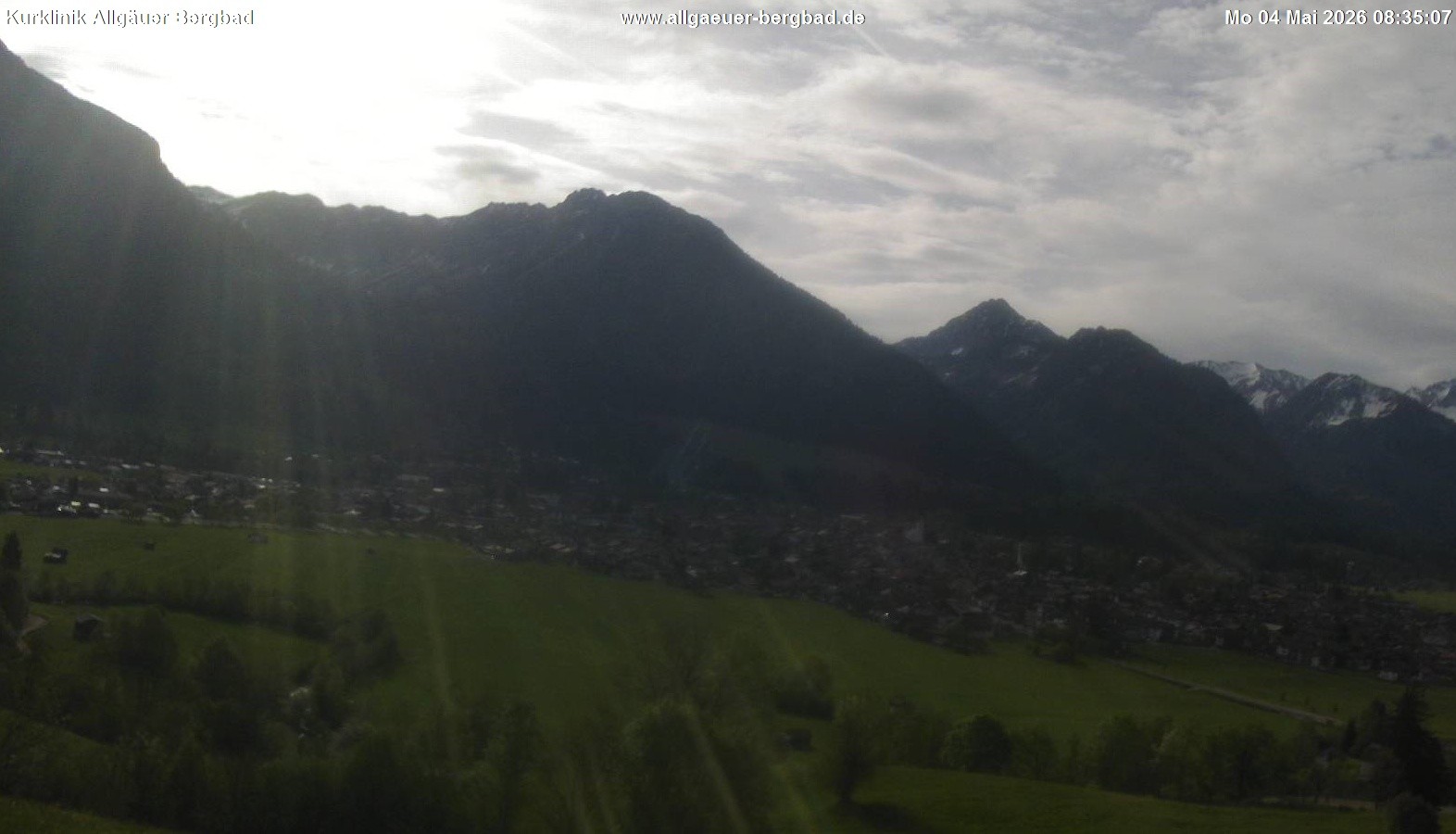 Archived image Webcam Oberstdorf Wellness Clinic