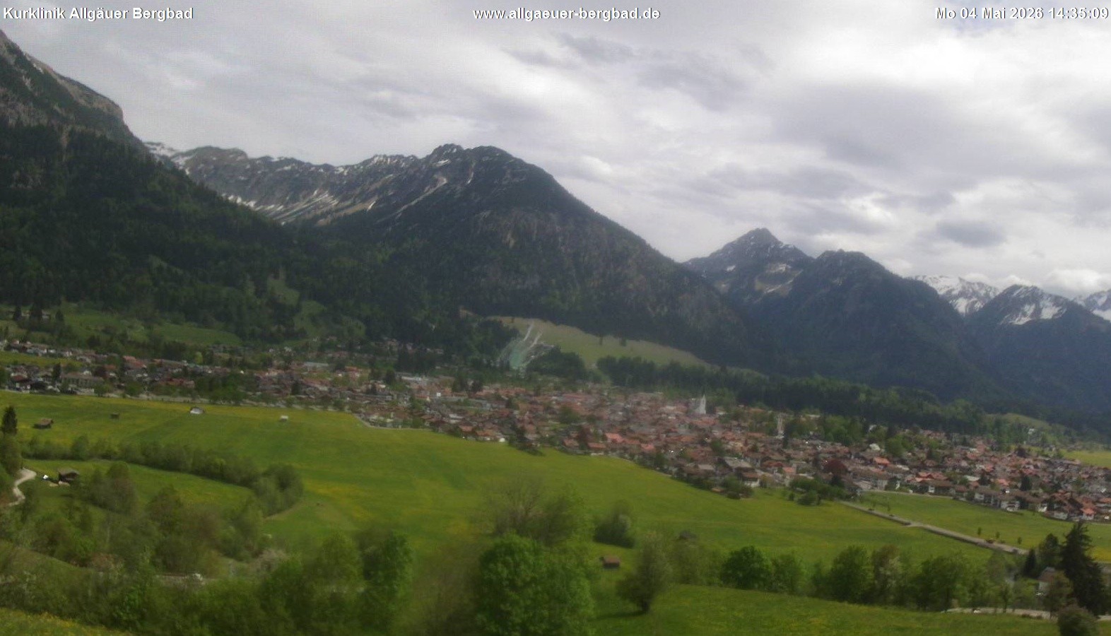 Archived image Webcam Oberstdorf Wellness Clinic