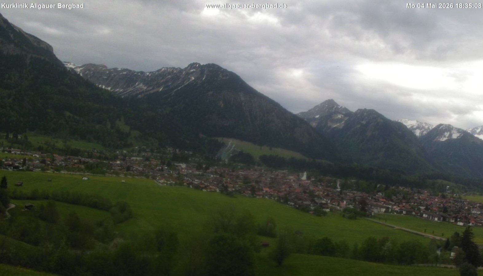 Archived image Webcam Oberstdorf Wellness Clinic