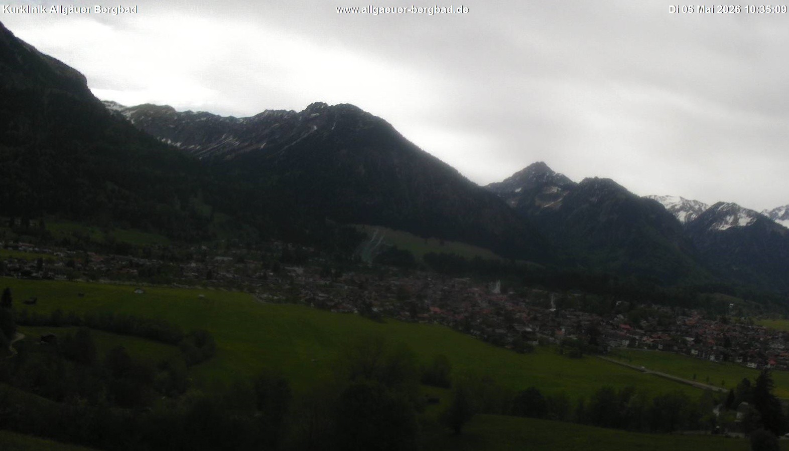 Archived image Webcam Oberstdorf Wellness Clinic