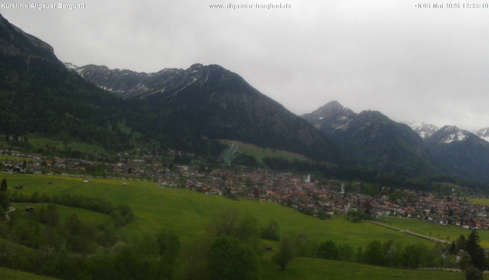 Archived image Webcam Oberstdorf Wellness Clinic