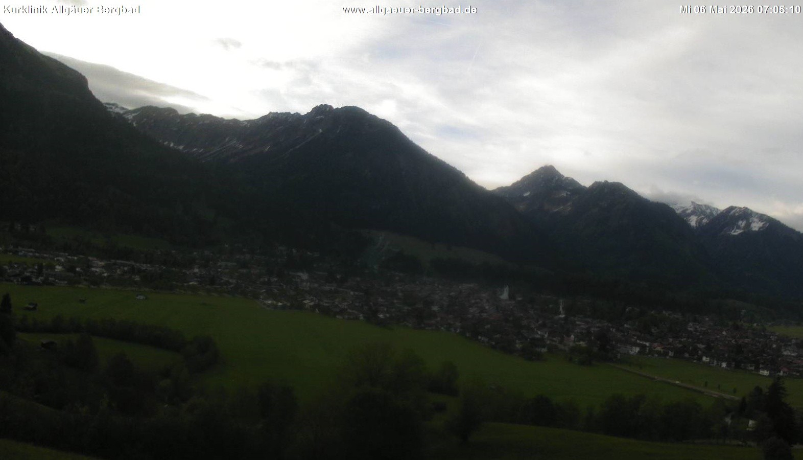 Archived image Webcam Oberstdorf Wellness Clinic