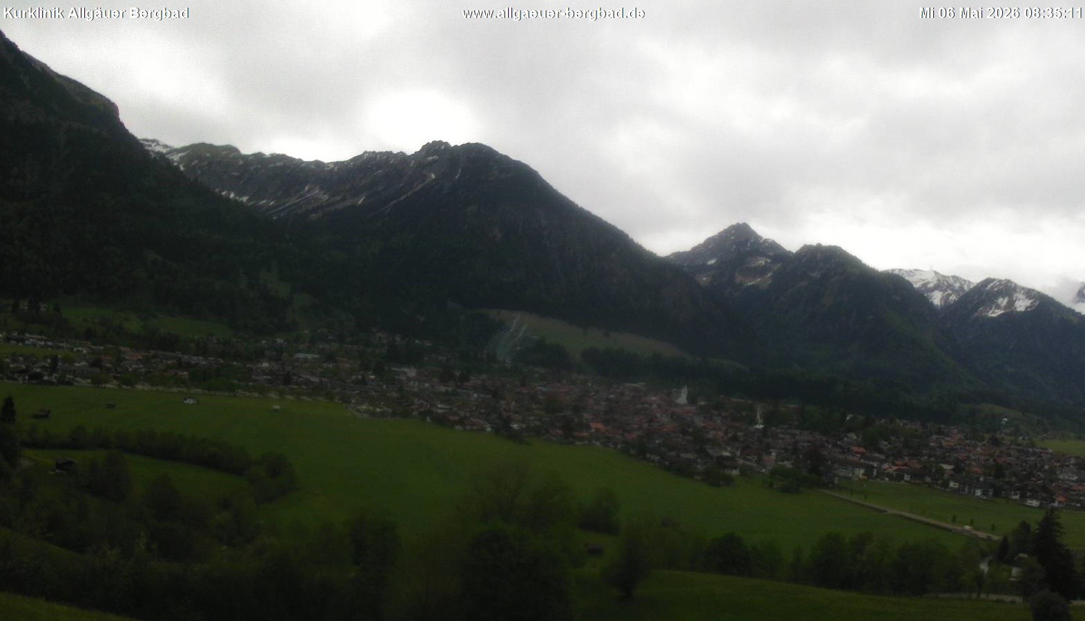 Archived image Webcam Oberstdorf Wellness Clinic