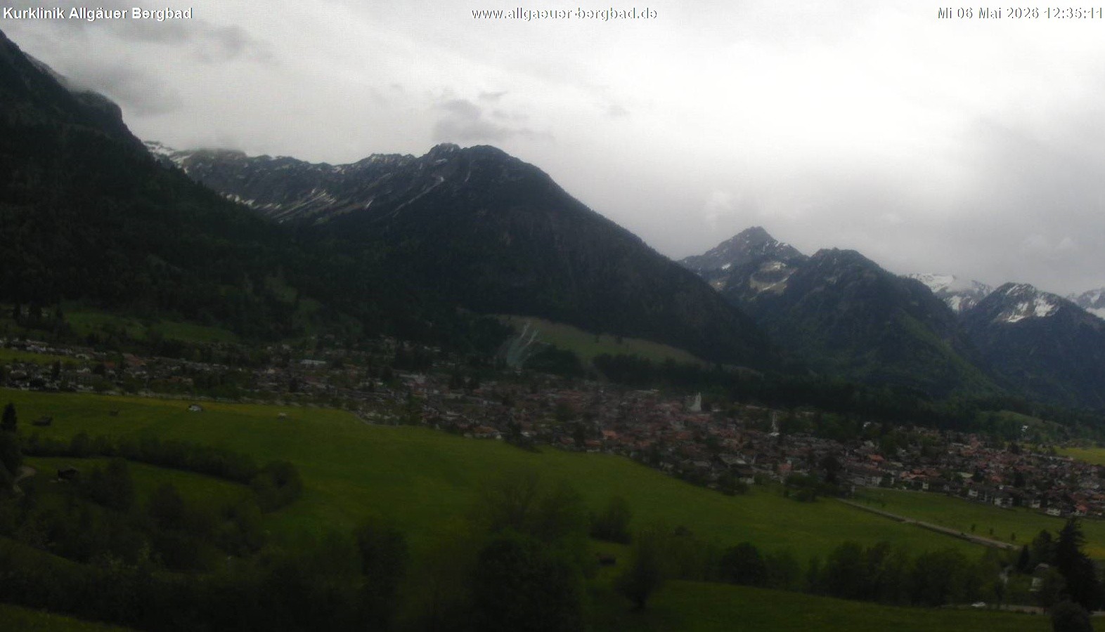 Archived image Webcam Oberstdorf Wellness Clinic