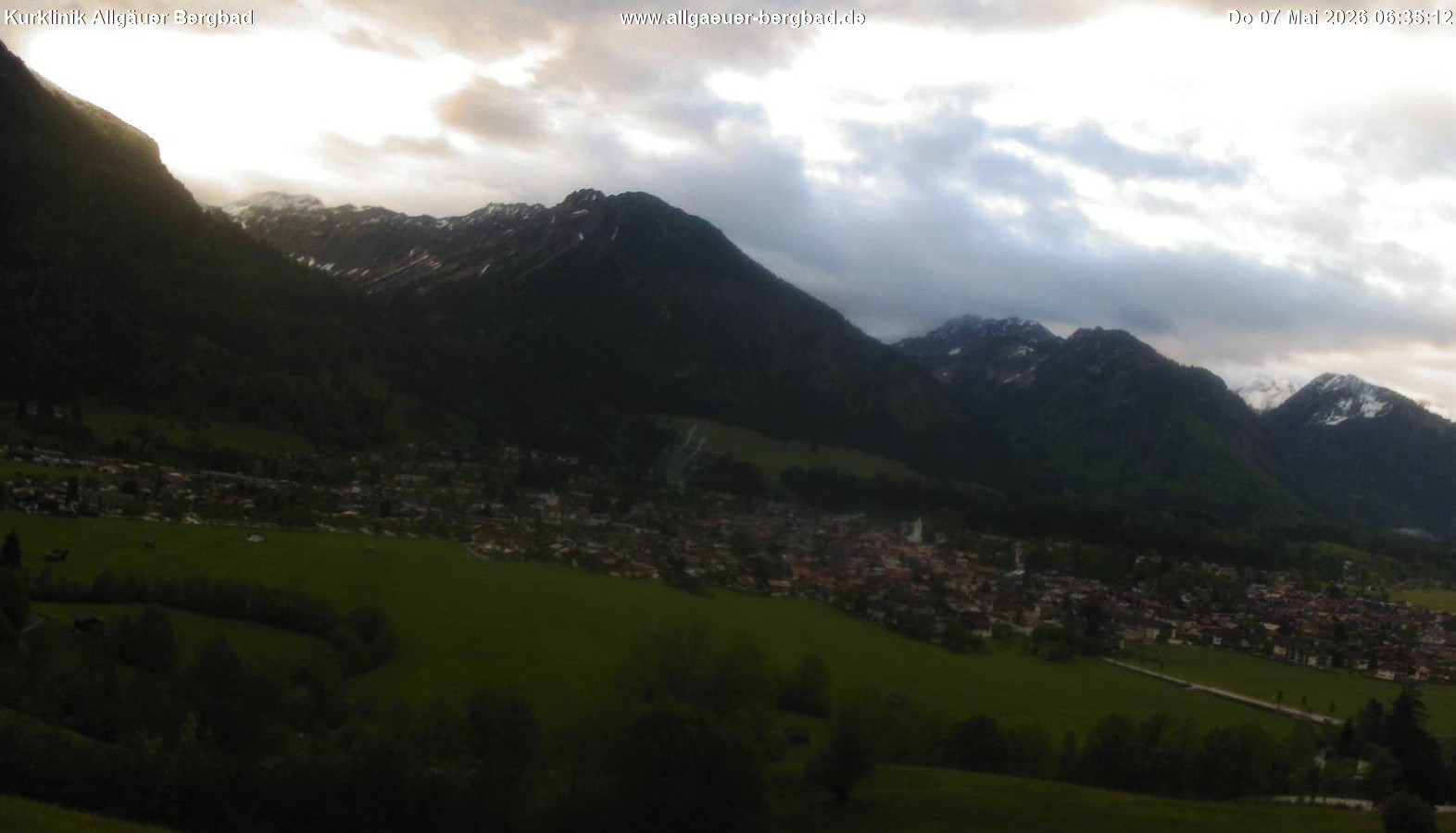 Archived image Webcam Oberstdorf Wellness Clinic