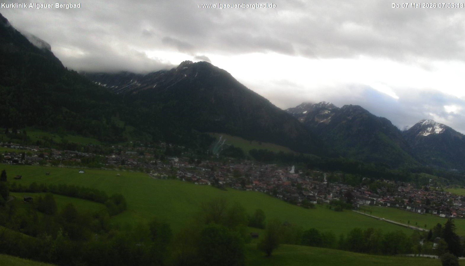 Archived image Webcam Oberstdorf Wellness Clinic
