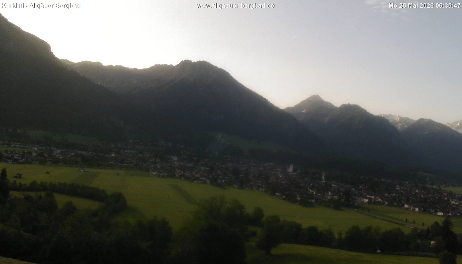 Archived image Webcam Oberstdorf Wellness Clinic