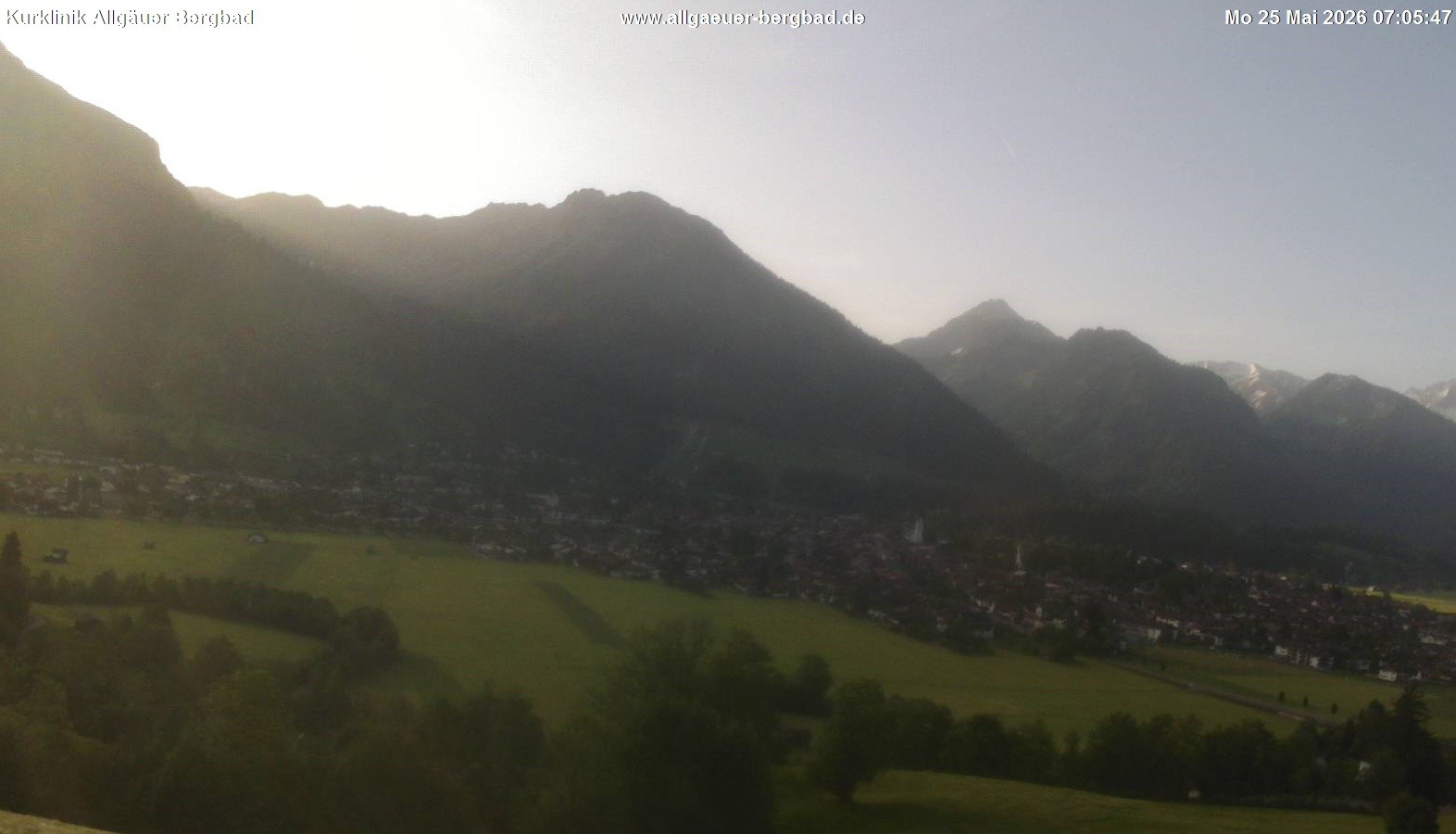 Archived image Webcam Oberstdorf Wellness Clinic