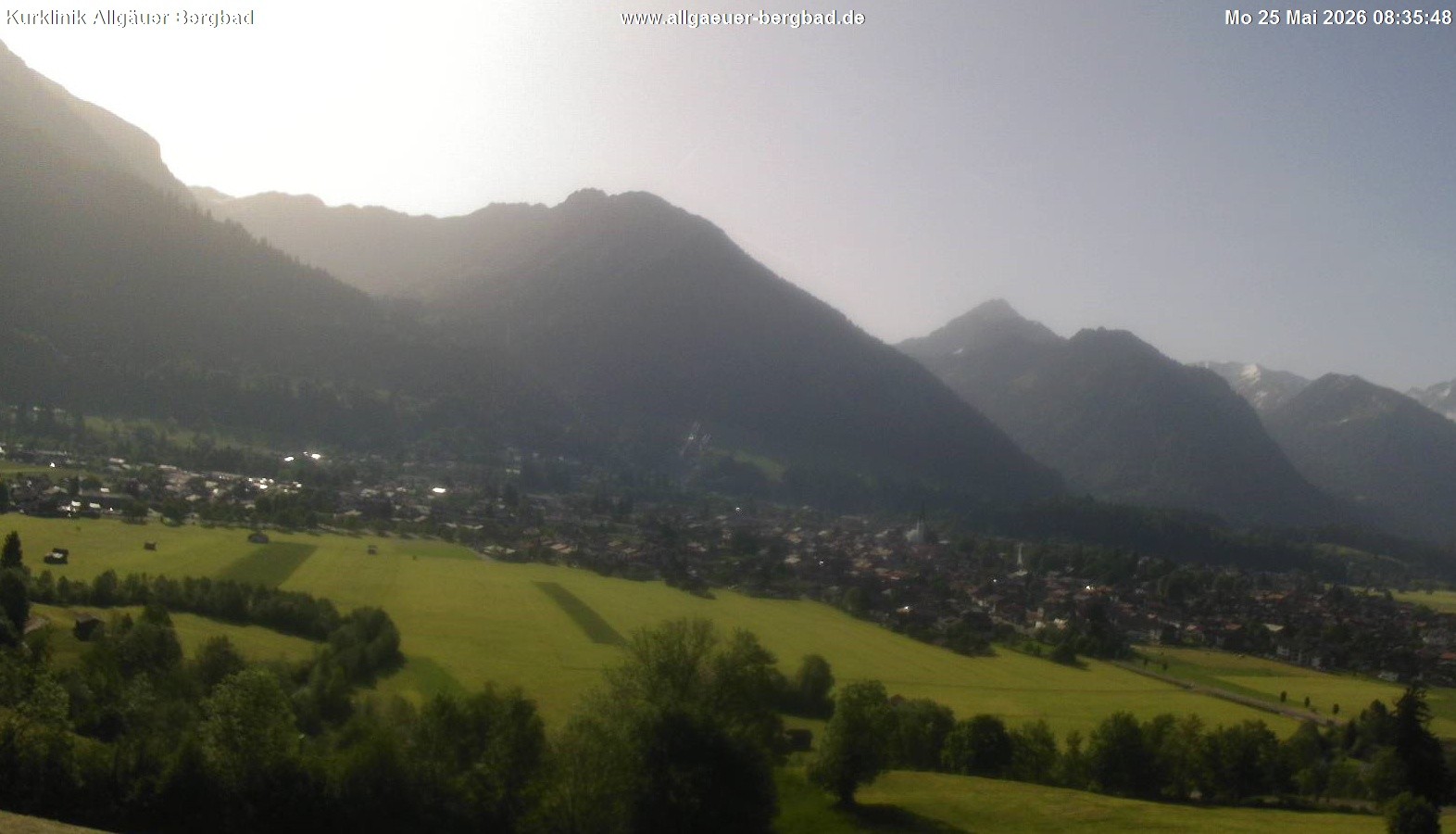 Archived image Webcam Oberstdorf Wellness Clinic