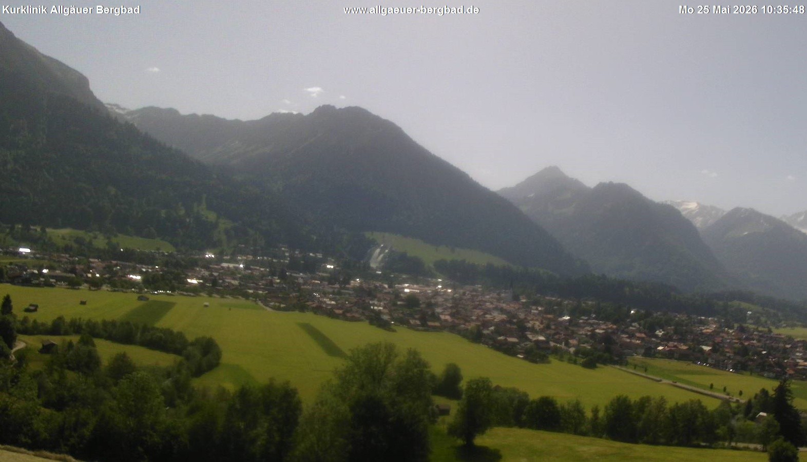 Archived image Webcam Oberstdorf Wellness Clinic