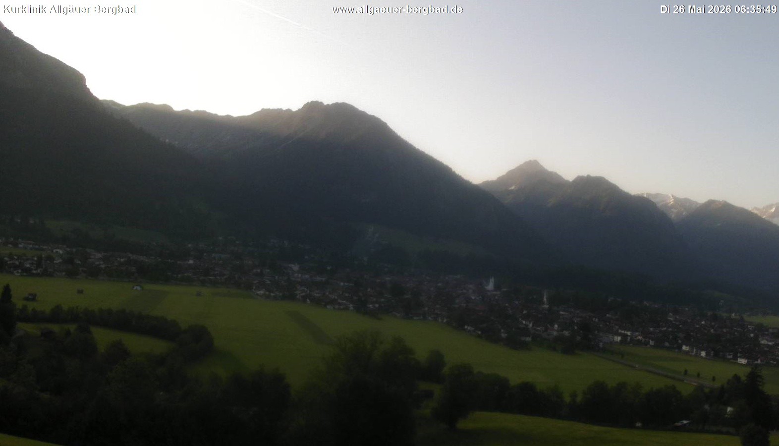 Archived image Webcam Oberstdorf Wellness Clinic