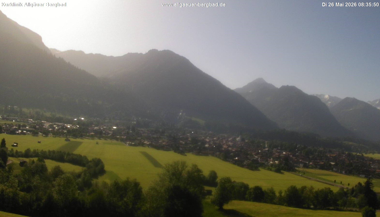Archived image Webcam Oberstdorf Wellness Clinic