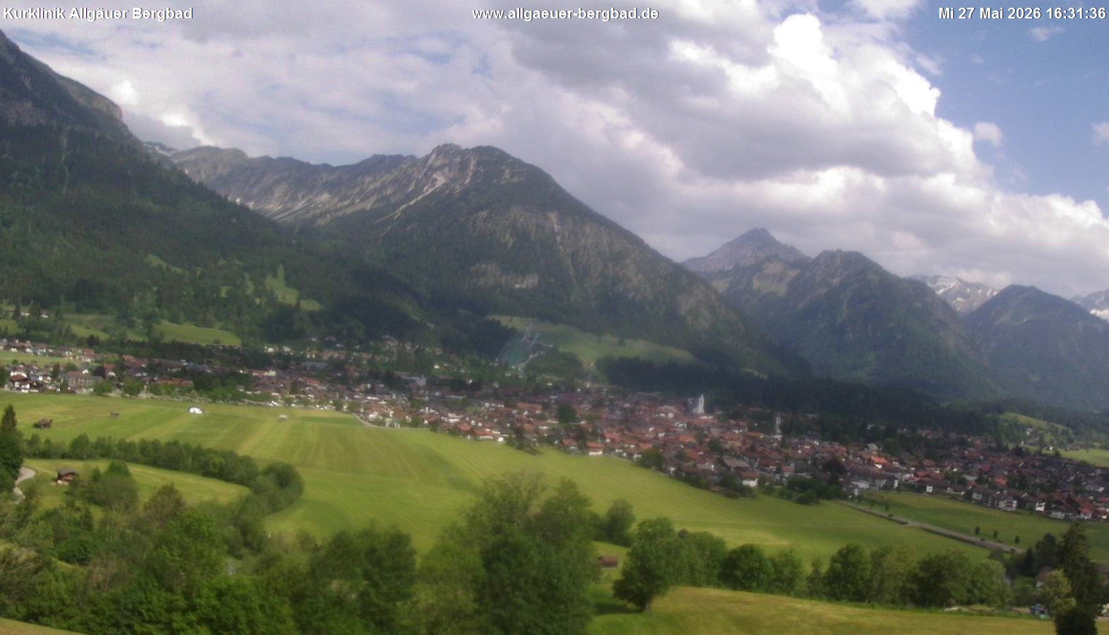 Archiv Foto Webcam Allgäuer Bergbad
