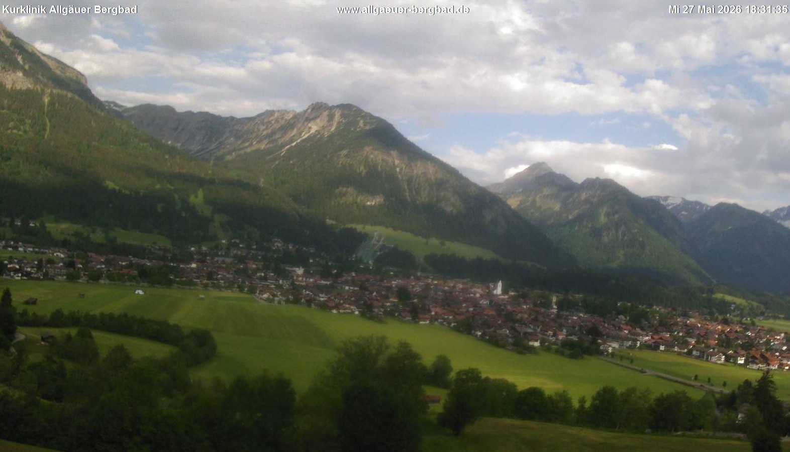 Archiv Foto Webcam Allgäuer Bergbad