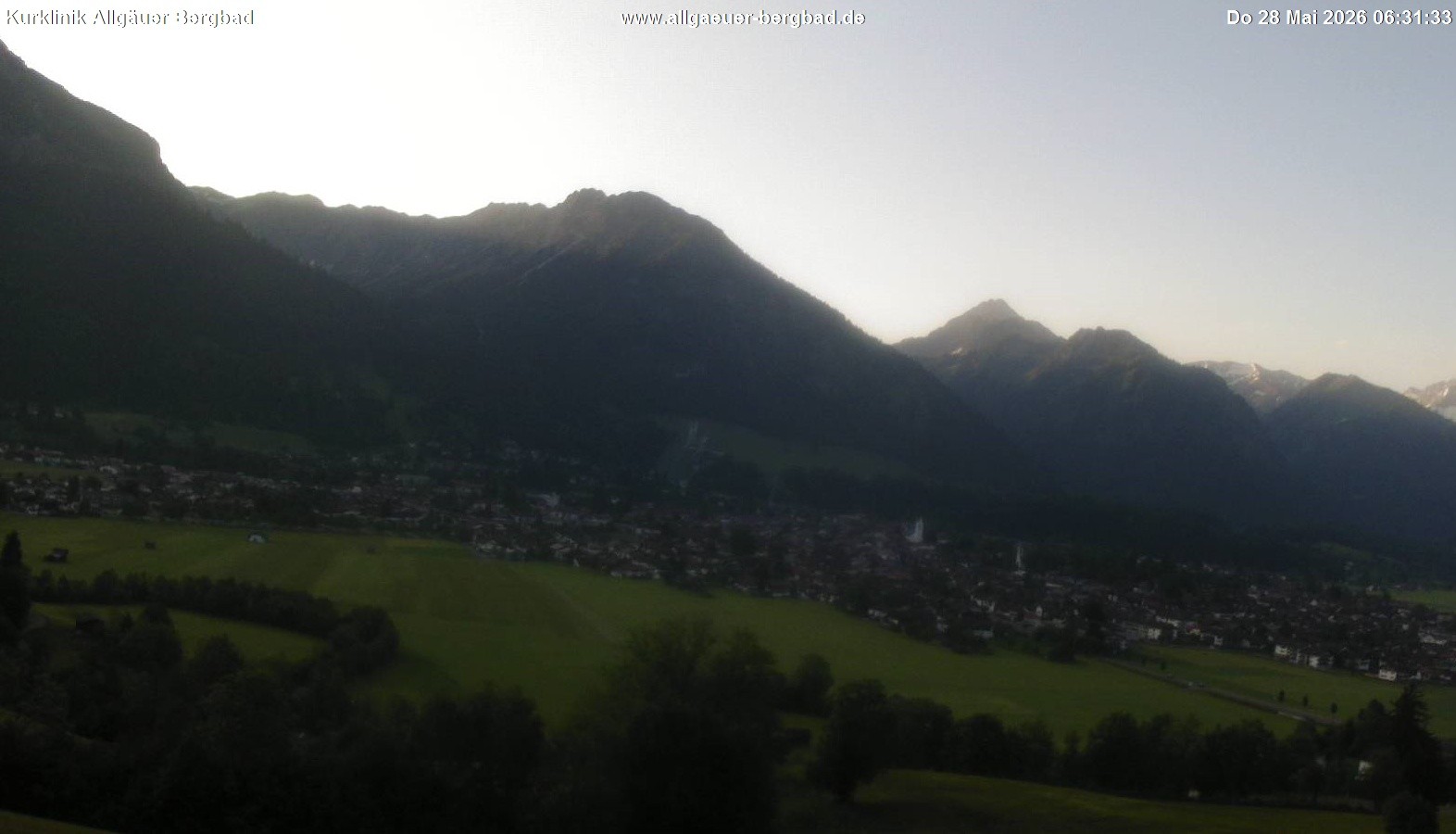 Archived image Webcam Oberstdorf Wellness Clinic
