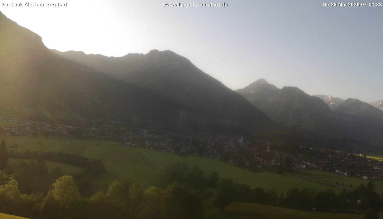 Archived image Webcam Oberstdorf Wellness Clinic