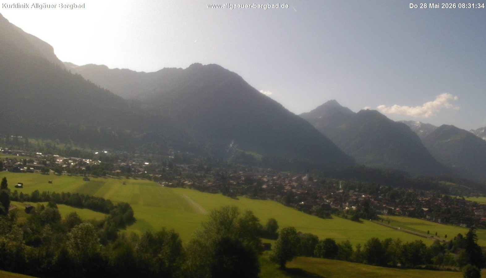 Archived image Webcam Oberstdorf Wellness Clinic
