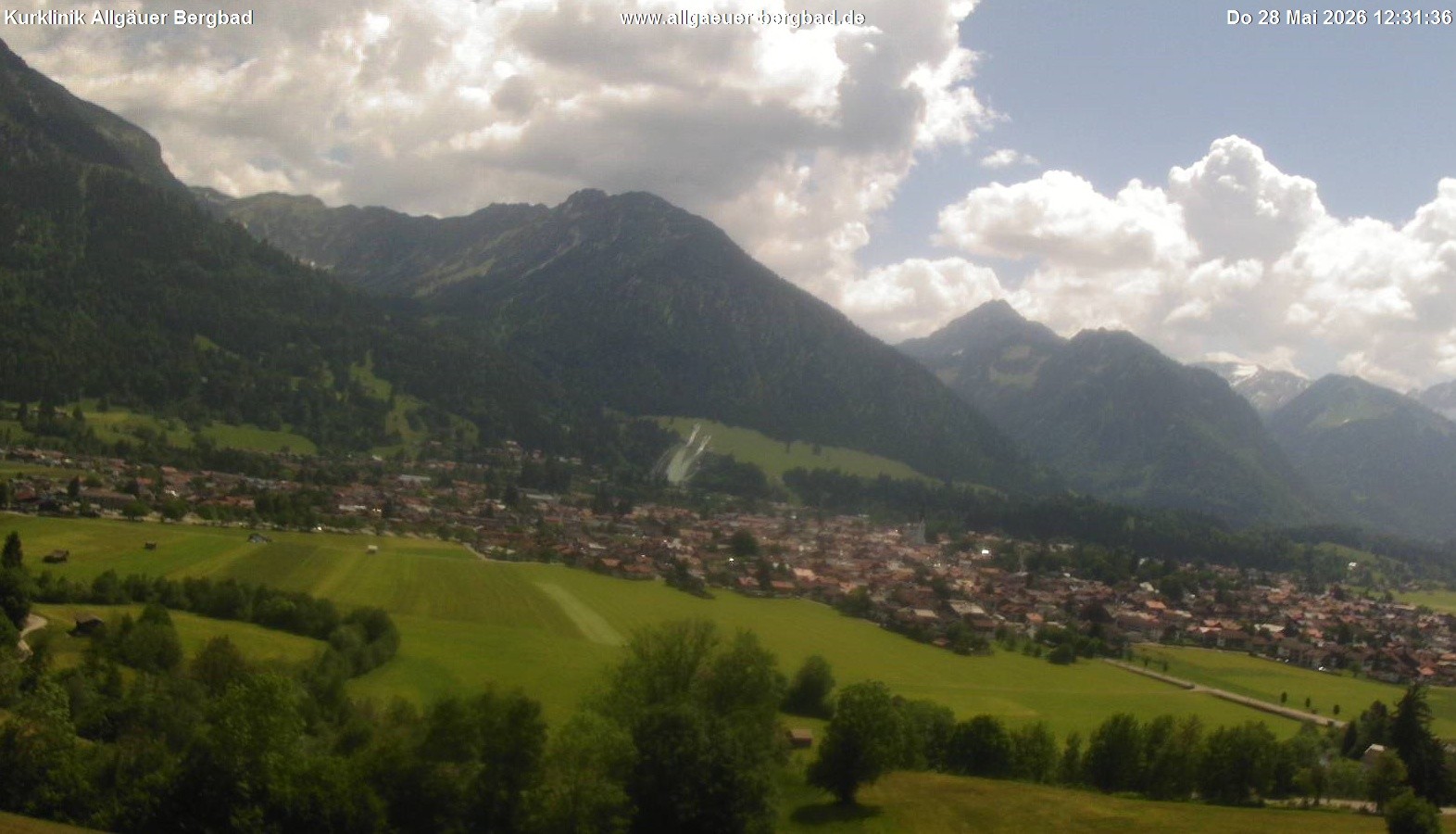 Archived image Webcam Oberstdorf Wellness Clinic