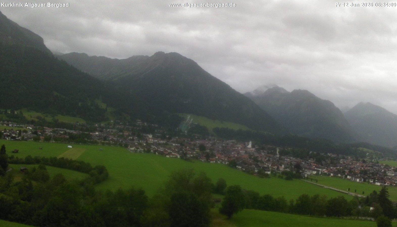 Archived image Webcam Oberstdorf Wellness Clinic