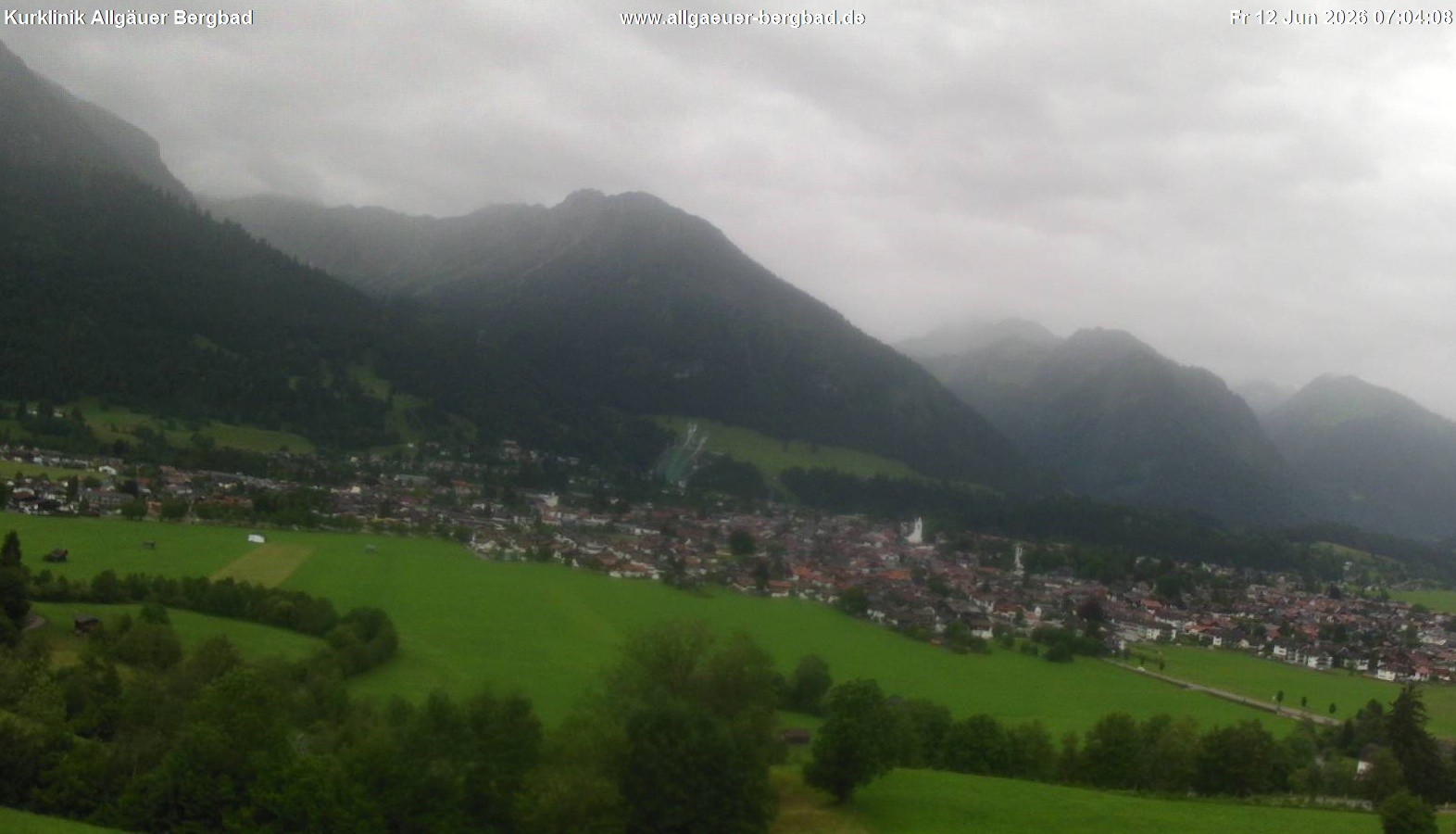 Archived image Webcam Oberstdorf Wellness Clinic