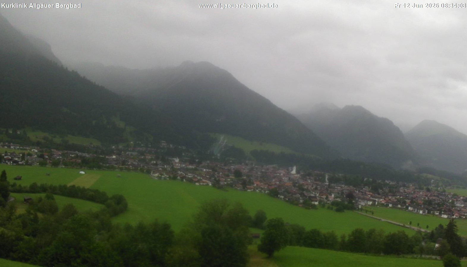 Archived image Webcam Oberstdorf Wellness Clinic