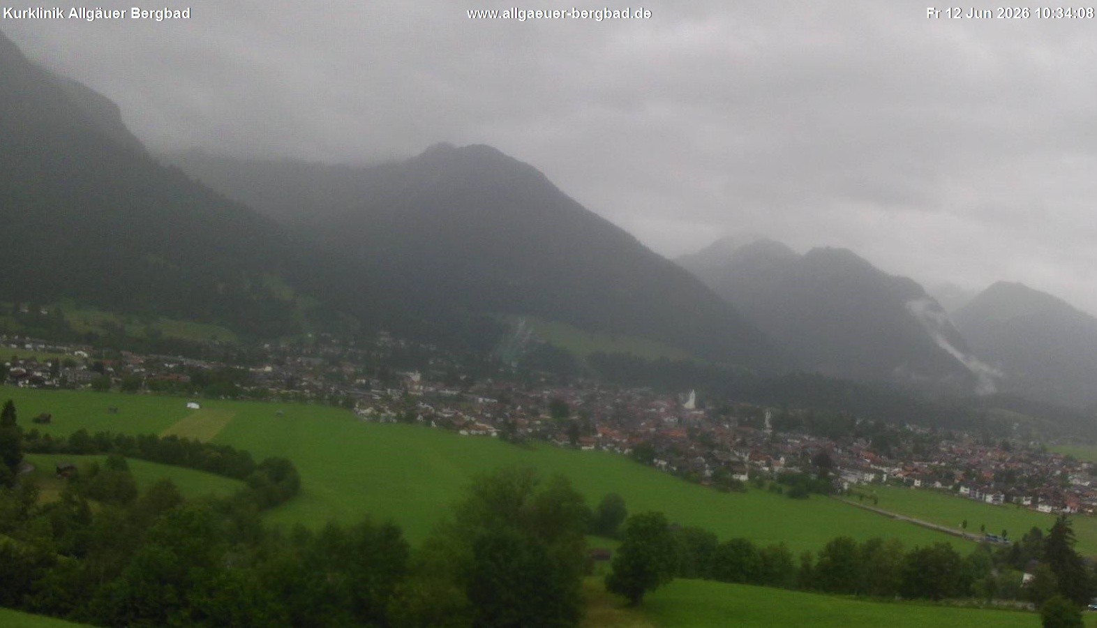 Archived image Webcam Oberstdorf Wellness Clinic