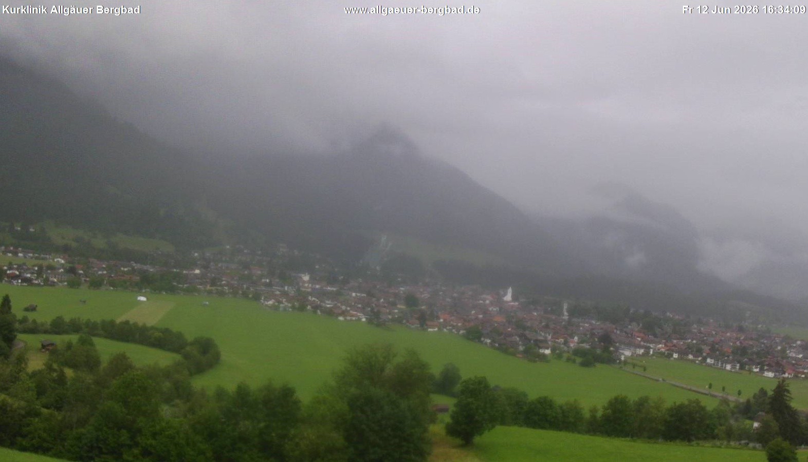 Archived image Webcam Oberstdorf Wellness Clinic