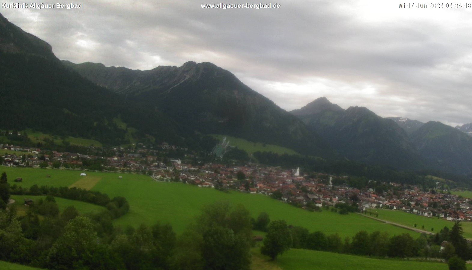 Archived image Webcam Oberstdorf Wellness Clinic