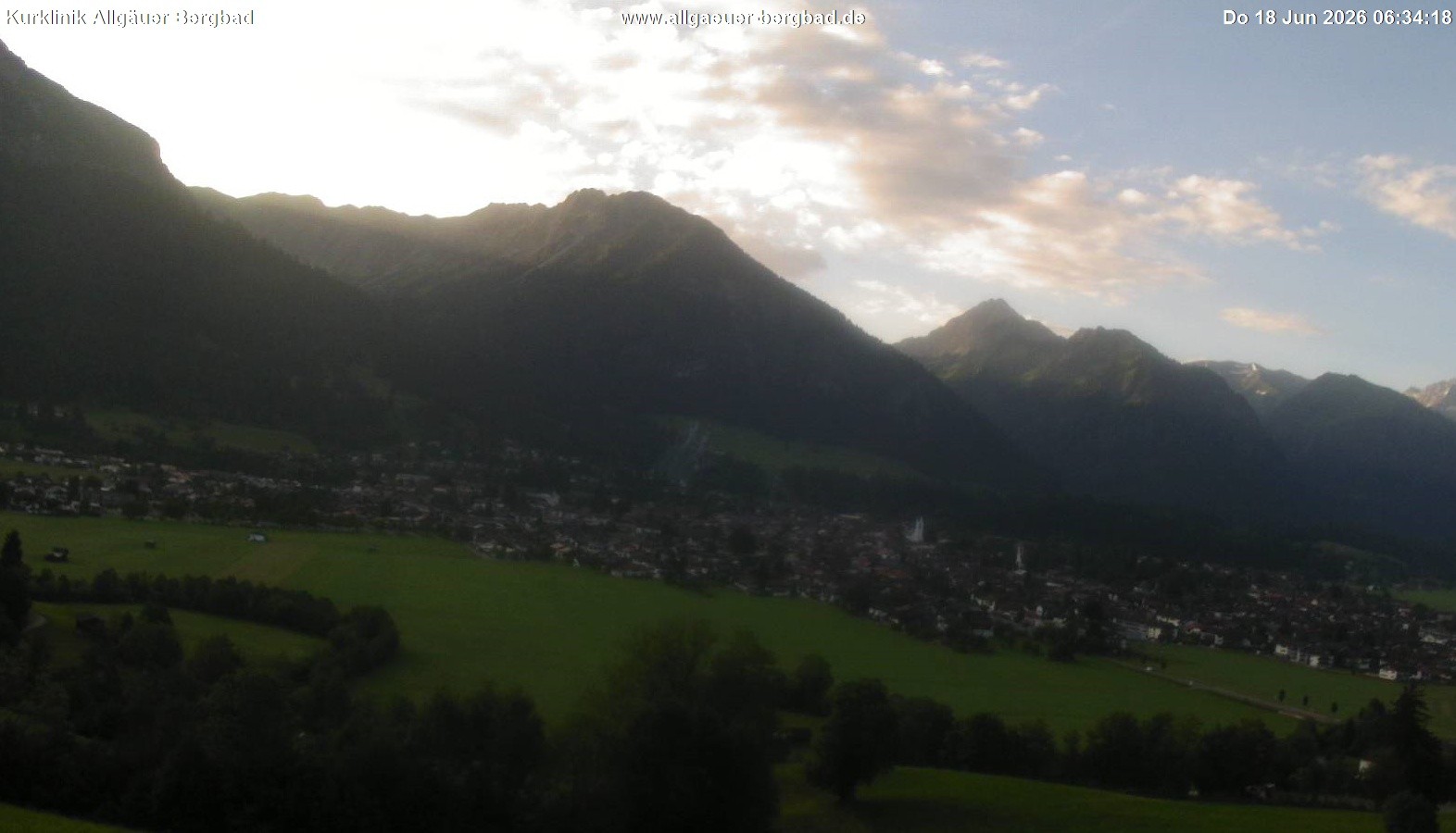 Archiv Foto Webcam Allgäuer Bergbad